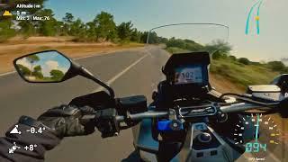 Honda XADV 750 Ride! Conquer Twisty Roads with Akrapovic Header and Stock Muffler!