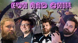 EDH and Chill - Polukranos vs Erebos vs Atris vs Kroxa - Theros Beyond Death MTG Commander Gameplay