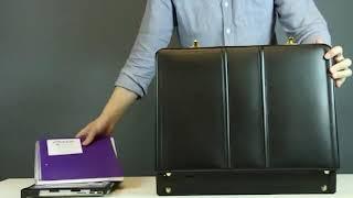 The Daley Leather Attache Case