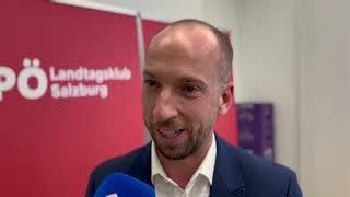 David Egger tritt als SPÖ-Chef in Salzburg zurück: "Aufhören, wenn es am schönsten ist"