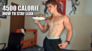 How to stay lean and eat A LOT