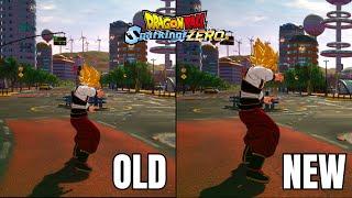 Dragon Ball Sparking Zero - Old Gameplay vs New (Comparison)