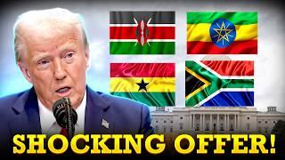 Trump DEVASTATED AS 10 African Presidents REJECTS His Offer