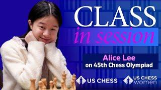 IM Alice Lee on the 45th Chess Olympiad