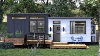 The Most Beautiful Floor Plan Tiny Home The Vesta by California Tiny House