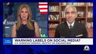 Dr. Vivek Murthy: Social media is one of the key drivers of our youth mental health crisis today