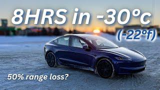 Can a Tesla handle the COLDEST day of the year in Canada?