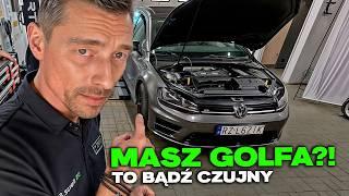 2.0 TSI VW GOLF  - PRÓBUJEMY ROZWIĄZAĆ ZAGADKĘ NISKIEGO CIŚNIENIA OLEJU!