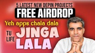  Run These 5 Latest New DePIN Projects to Earn FREE Airdrops 