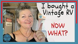 Buying a Vintage RV - What to Expect | Plus a Surprise!