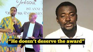 “Goblack2africa does not deserve the award” Ghanaians commented