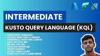 Kusto Query Language Tutorial | Aggregations Summarizing & Visualization | Intermediate KQL Tutorial