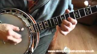 03  Foggy Mountain on 5 String Banjo - slow and detail - up the neck 3/7