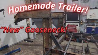 Homemade Trailer Part 5 | New Gooseneck!!