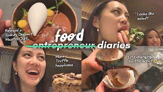 Watch me eat! Food diaries | Sydney MasterChef Reynold’s Koi Desserts:  Rabbit Hole, truffle, donut