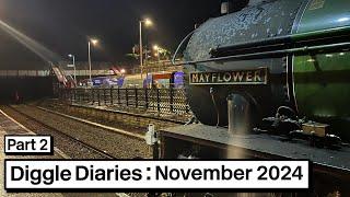 Flooding Chaos for Mayflower & 3 x DRAX | Diggle Diaries: November 2024 Part 2