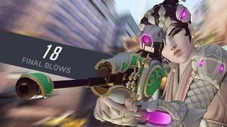 "I can not hit this widow" - Overwatch 2 Widowmaker Gameplay