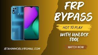 Hot10Play frpbypass with unlock tool # X688 frpbypass wiht unlock tool #Google account remove