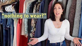 I took a wardrobe planning course (because I "have nothing cute to wear")