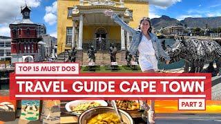 Travel Guide CAPE TOWN, South Africa  | TOP 15 must visit places + maps and prices | part 2