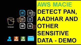DEMO | AWS MACIE | DETECT PAN AND AADHAR NUMBERS AND MORE