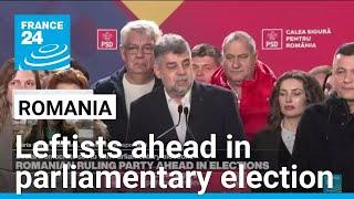 Romanian leftists ahead of resurgent far right in election • FRANCE 24 English