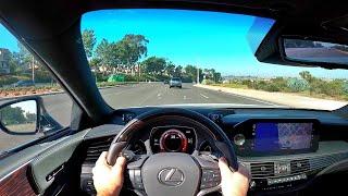 2021 Lexus LS 500 POV Test Drive (3D Audio)(ASMR)