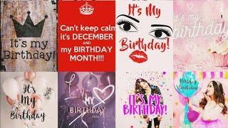 Its my birthday months wallpaper dpz/self birthday month WhatsApp dpz/Happy birthday to me.