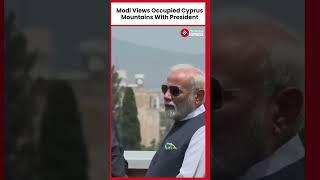 PM Modi, Cyprus President View Occupied Mountains Marked Since 1974 Invasion