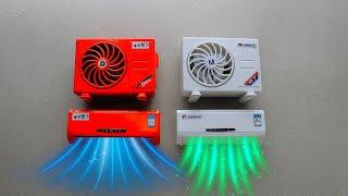 Best Top 2 Miniature Air Conditioner Unboxing & Test Video || Best Gadgets Solar AC