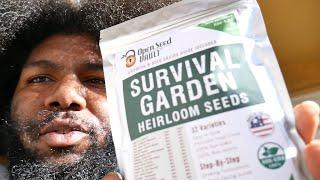 Survival Garden 32 Heirloom Seed Kit