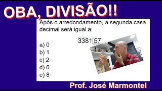 Divisão com vírgula e arredondamento