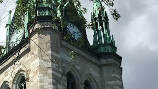 Bells Ringing Cathedral Trois-Rivières Quebec Canada