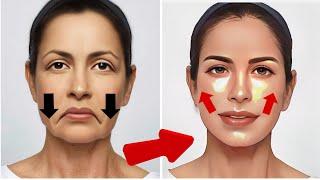  Face Yoga for Jowls and Saggy Skin ! Natural Face Yoga for Laugh Lines, Saggy Skin, Jowls & More!