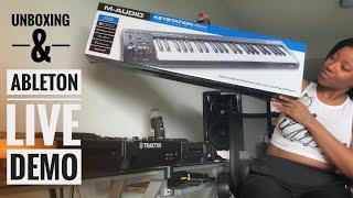 M-AUDIO KEYSTATION 49 ES | Unboxing and Ableton Live 9 Demo