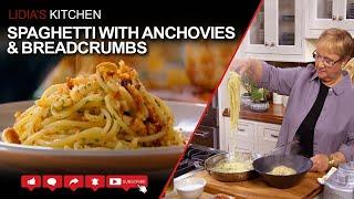 Spaghetti with Anchovies and Breadcrumbs