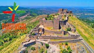 Marvão Castle one of the most beautiful in Portugal    Castelo de Marvão️ Portalegre - 4K UltraHD