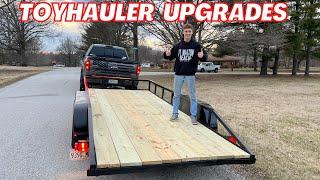 Installing New Decking Boards On My 16 Foot Trailer!