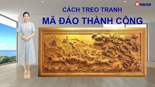 Cách treo tranh Mã Đáo Thành Công hợp phong thuỷ