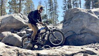 Epic Adventure: Conquering Slick Rock Trail on a Vintage Triumph!