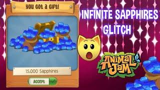 ANIMAL JAM FREE SAPPHIRES GLITCH | HOW EVERYONE GOT 1000s OF SAPPHIRES