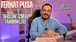 Ferhat Pusa’nın 16 Ocak 2025 İzmir Altılı Ganyan Tahminleri Süper Program