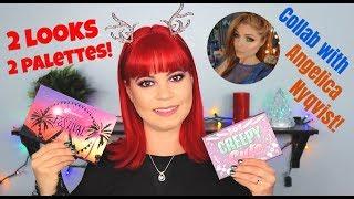 2 Palettes 2 Looks | Collab with Angelica Nyqvist | 31 Days of glitter