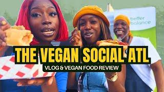 THE VEGAN SOCIAL ATL @thevegansocial VLOG & FOOD REVIEW!