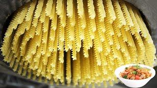 How Pasta Is Made In Factory | Biggest Pasta Factory Process