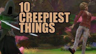 TOP 10 CREEPIEST THINGS IN THE SIMS 4