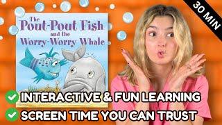 Speech Therapist Reads "The Pout Pout Fish and the Worry Worry Whale" | Social Skills | Read Aloud