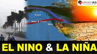 El- Nino & La- Nina Explained | Indian Monsoon