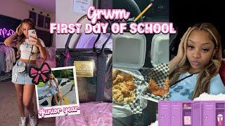 GRWM First Day Of School (junior year)+ mini vlog || Ra’Mariah Alexia