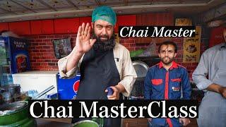 Pakistani CHAIWALA Teaches Me How to Make CHAI | MasterClass